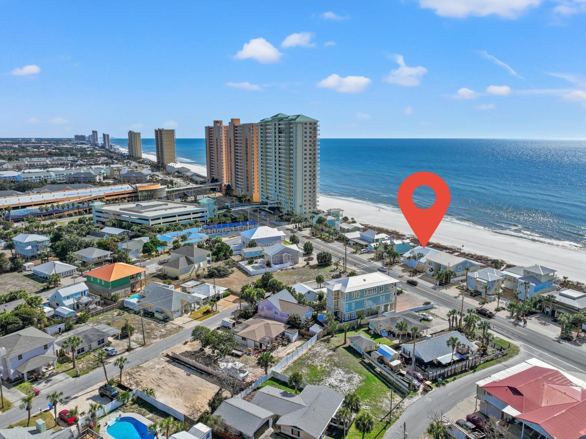 Luxury Gulf Front Property! Directly On The Beach! Sleeps 15! Panama City Beach Exterior photo
